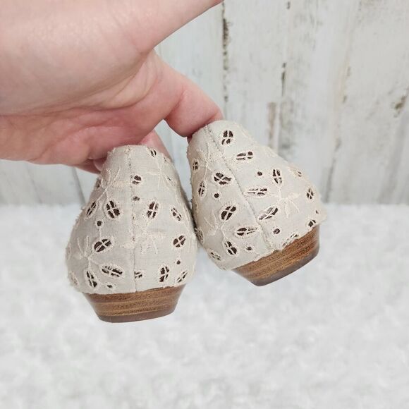 Lucky Penny Fabric Bow Flats Light Pink Purple Size 8.5 - Picture 5 of 11